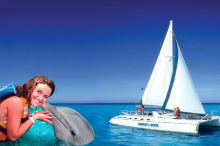 Catamarán + Encuentro con Delfines